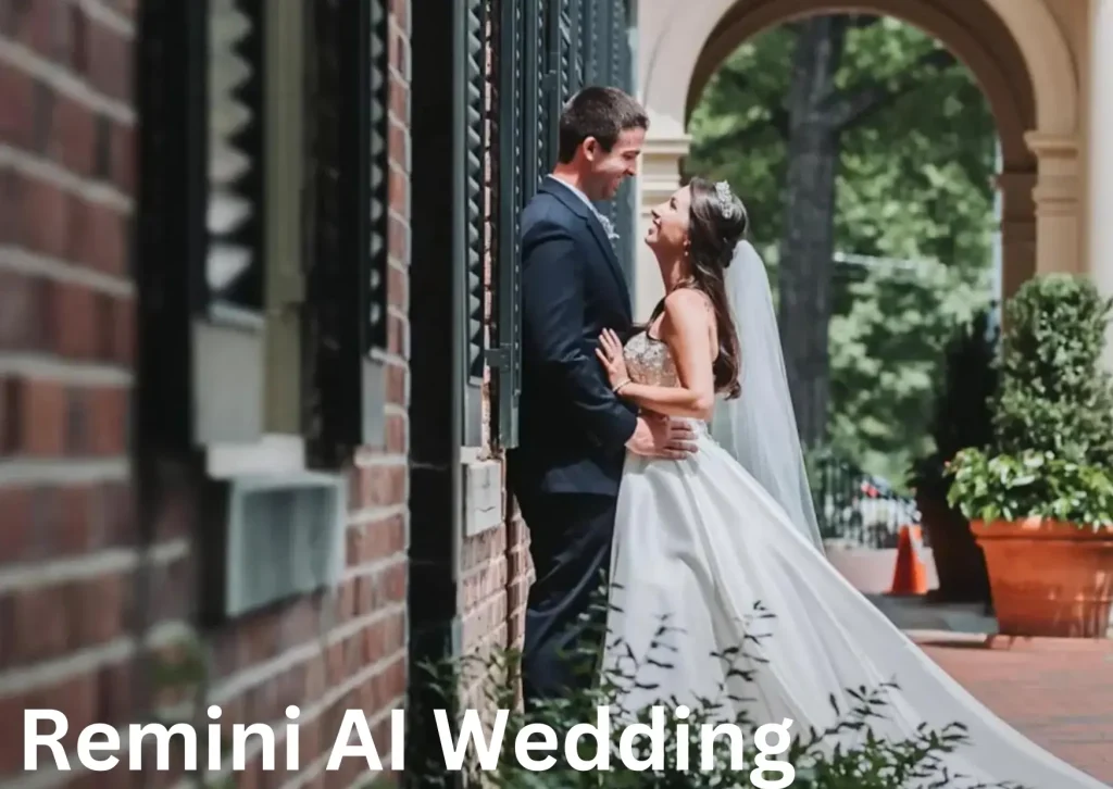 remini ai wedding image